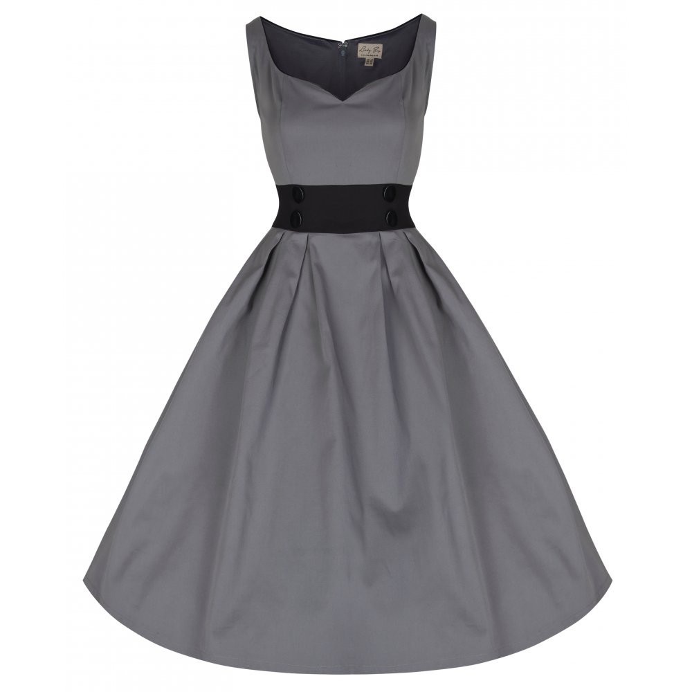 Lindy bop Bobbie Jo Gray dress